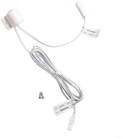 Commutateur de capteur PIR réglable pour LED 12V Détection automatique de mouvement pour la sécurité (Blanc)