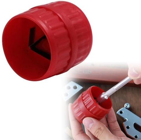 Pipe Deburring Tool, Deburring Cutters Universal Pipe Reamer 5mm-38 mm(0.2in-1.5in) Inner-Outer Reamer Plumbing Tools Acrylic Tubing Chamfer Tool