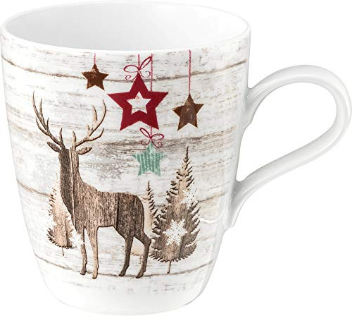 [DL] Life Becher mit Henkel 0,40 l rund Christmas [RAB] [SP]