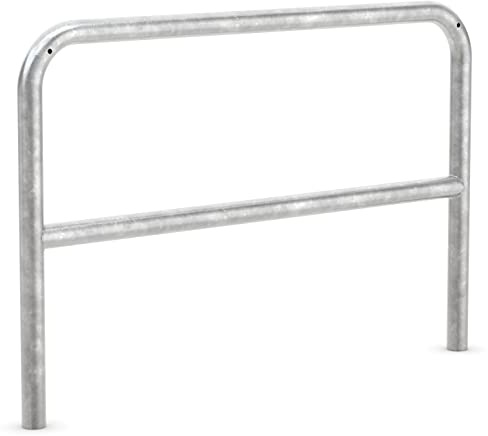 Anlehnbügel 9220 | 1200mm | mit Knierohr | Fahrradständer für 2 Fahrräder | Einbetonieren | Anlehnbügel Anlehnparker Einzelständer Fahrradanlehnbügel Radständer | Dreifke®