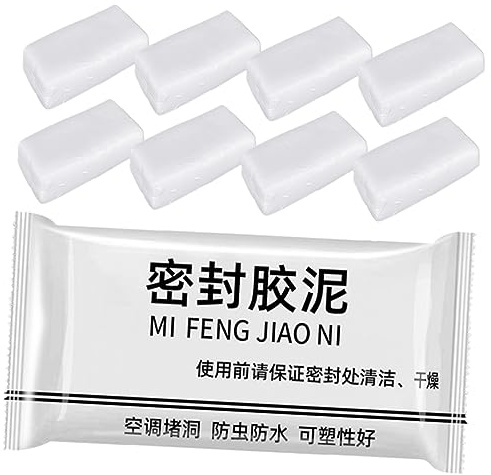 OSALADI Scellant Efficace Pour Trous De Mur 20 Pièces Mastic Colle Mastic Indispensable Pour Appartement Blanc