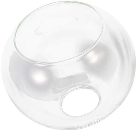Artista - Pantalla de globo transparente de cristal, pantalla de planeta de repuesto, accesorios de iluminación modernos para lámpara de pared colgante de 20 cm