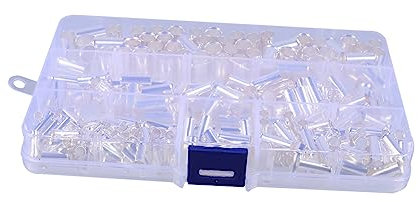 iplusmile 240pcs Wire Ferrule Crimp Connector for Gauge Wire Electrical Cable Pin End Terminal Strong Conductivity Insulating Flaring Design