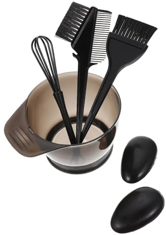 Healvian Haarfärbeset Mit Haarpflegezubehör Und Haarfärbekamm Für Einfaches Abgleiten Und Haarbehandlungen Dicker Schale Zum Färben Von Haaren Zu Hause Salon