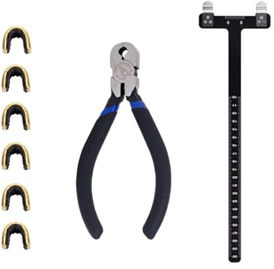 Fabeas Règle à arc carré - Outils de mesure en forme de T pour arc recourbé et arc composé - Règle d'assistance pour tir à l'arc