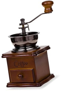 NVOQILIN Moulin à café manuel pour un broyage précis - Noyaux en céramique réglables - Moulin à expresso pour sols grossiers ou fins