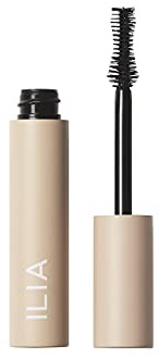 ILIA - Fullest Volumizing Mascara | Weightless, Buildable, Smudge + Flake-Free, Sensitive Eyes Safe | Full, Thick, Healthier Lashes | Non-Toxic, Vegan, Cruelty-Free (Full Size; 0.32 fl oz | 9.5 ml)