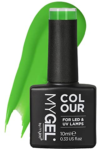 Mylee Gel Nail Polish 10ml [Green There Done That] UV/LED Soak-Off Nail Art Manicure Pedicure for Professional, Salon & Home Use [Green Range] - Long Lasting & Easy to Apply