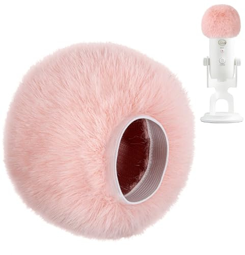 Pop Filter/Windscreen for Blue Yeti and Yeti Pro Microphones, Mic Cover for Filtering Plosives and Hissing Noise