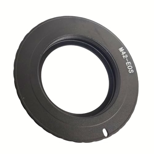 M42 Mount Adapter Ringe für Mount Kameras Einfache Objektivverbindung mit Autofokus-Funktionalität Schwarz