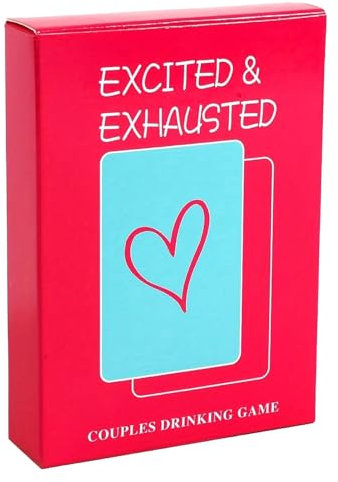 Coppia Domanda gioco di carte, giochi di carte di coppia - Gioco di mazzo di relazioni interattive,Divertimento per la festa per la festa indimenticabile giocosa per la per bere amanti della not