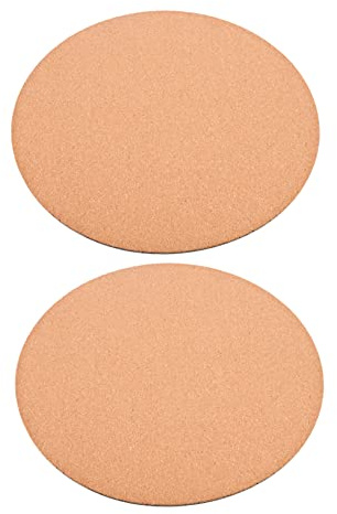 ifundom 2pcs Coussinets pour Pots de Fleurs en Liège Synthétique Recyclable Protègent Les Surfaces pour Plantes D'intérieur et Extérieur