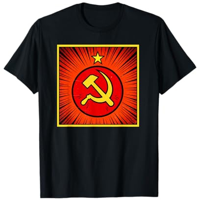Versión de cómic soviético de Martillo y Hoz Camiseta