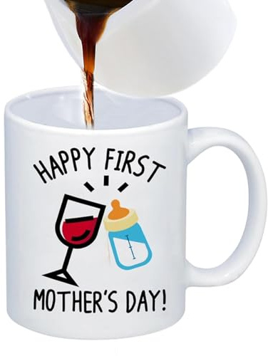 Kaffemuggar – liten kaffekopp 350 ml, rolig temugg, bästa kära mamma någonsin mugg | nyhet keramisk kopp för mamma kvinnor mugg från son dotter gåva till en barn mamma till födelsedag mors dag