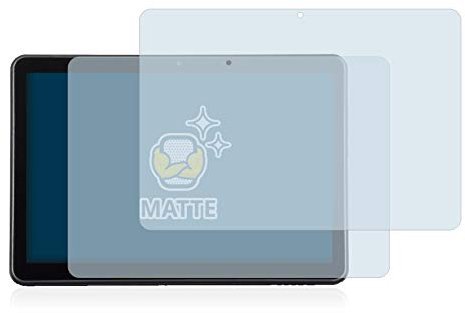 brotect Protection Ecran Anti-Reflet pour Wortmann Terra Pad 1006 (2 Pièces) - Film Mat