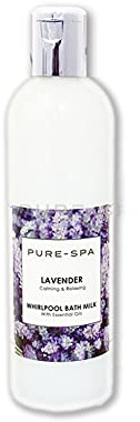 Pure-Spa Whirlpool Bath Milk with Lavender Essential Oils 250ml