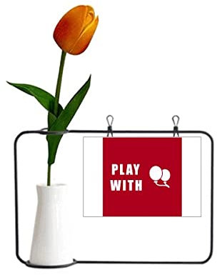 Palloncino d'infanzia Art Deco moda tulipano artificiale vaso di fiori decorazione carta