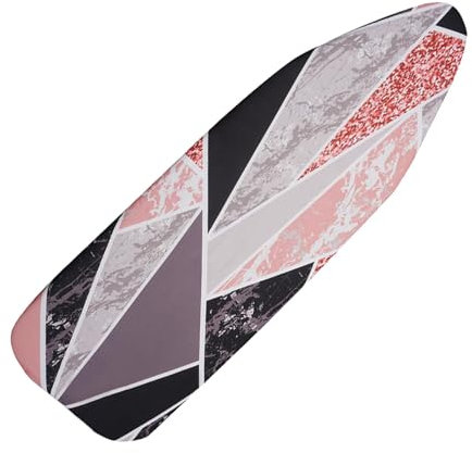 Housse table à repasser，housse table a repasser centrale vapeur，Housses de table à repasser uniques，Impression de motifs géométriques/colorés/plage/arbre,facile à nettoyer,140*50cm ( Color : 2 )