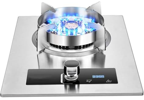 Gaziniere Gaz, Cuisinière À Gaz Portable En Acier Inoxydable, Cuisinière À Gaz Domestique Avec Minuterie, Brûleur De Cuisine À Neuf Chambres, Cuisinière À Gaz De Bureau Et Intégrée, Cuisiniere(NG)