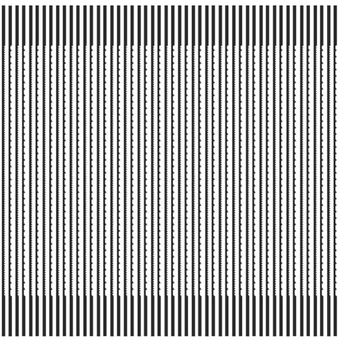 Louttary 48 Lames de Scie à Chantourner en Acier au à Extrémité Lisse, Ensemble de Lames de Scie à Chantourner 10 TPI 28 TPI Assorties