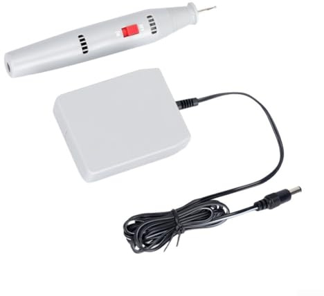 Mini kit d'outils rotatifs électriques pour gravure sur métal, bois, plastique, léger et portable avec alimentation stable et interrupteur double couleur pour des travaux manuels précis et détaillés
