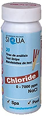 Siqua Kit Analisis Sal Piscine. 20 strisce. Piscine Sal.