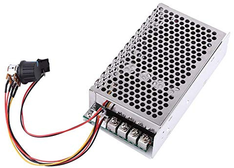 Walfront DC PWM Controlador de Velocidad del Motor DC 10-50V 3000W 100A Regulador de Motor de Corriente Grande