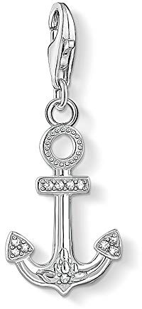 THOMAS SABO Damen Charm-Anhänger Anker Charm Club 925 Sterling Silber 1798-051-14