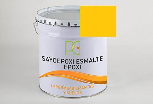 COLAMINA PINTURA EPOXI 2 COMP. PARA SUELOS COLOR AMARILLO 6 KG (4 kg. base + 2 kg. catalizador)