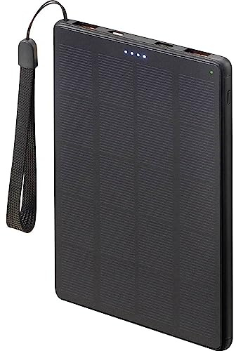 VOLTCRAFT SL-100VC Solar Powerbank 10000 mAh USB PD LiPo Schwarz