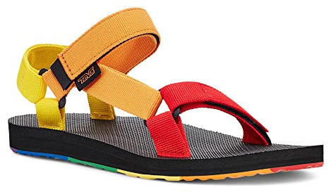 Teva Original sport- och utomhussandaler för kvinnor, Regnbåge multi, 36 EU