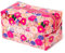 Legami - Trousse Porta Trucchi, Makeup Queen, 18x14 cm, in Metallo e TPU, Tema Flowers, Capiente, Chiusura con Zip