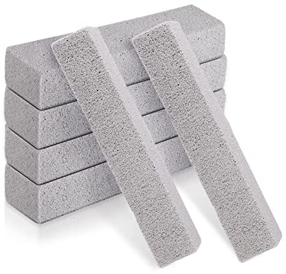 6 Stück Pumice Stone for Toilet Bimsstein für Toilette Bimsstein Reinigung Stein Toilettenschüssel Cleaning Block entferner für hartes Wasser Pumice Stone Ofen für Grill Küche Bad Pool