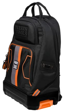 Klein Tools 62201MB MODbox Elektriker-Werkzeugrucksack, anpassbarer mobiler Arbeitsplatz mit 32 Taschen für maximalen Werkzeugspeicher