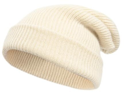 Tinncana 100% Merinowolle Doppelseitige Beanie für Männer und Frauen, Ultradicke weiche warme Winter-Schädel-Mützen