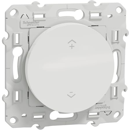 Interrupteur centralisé sans fil 2 ou 4 BP - Wiser Odace - Blanc