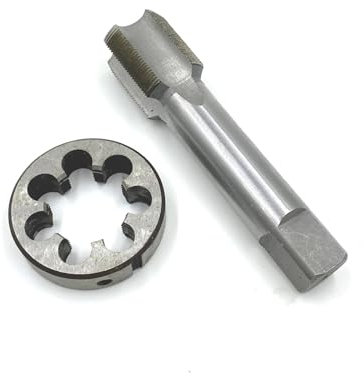 Filiera 1 set M27 x 3 mm 3 filettatura metrica HSS destra for filettatura for lavorazione di utensili