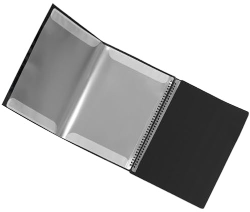 Notenmappe für Notenblätter, Notenheft, 32, 3 x 24, 4 x 1, 5 cm, Notenmappe, A4, A3, 40 Blatt, Spiralbinder, Organizer für Notenständer, Notenordner