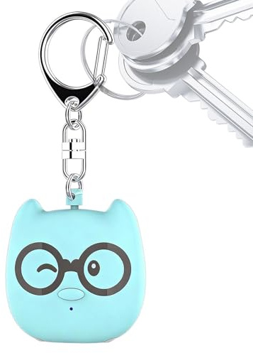 Alarma de Seguridad - 130DB Recargable Portátil de Doble Modo | Alarma para Autodefensa de Mujeres,Dispositivo de Protección Personal en Llavero para Mujeres, Hombres, Niños, Mayores y Actividades al
