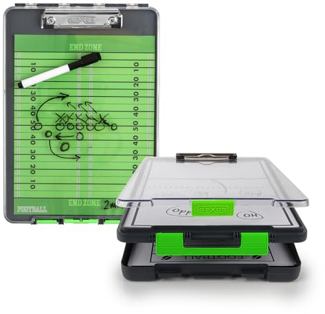 Dexas Clearview 5717-802 Cartella portablocco con clip, acciaio, verde, 35 x 24 cm