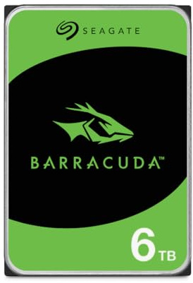 Seagate BarraCuda 3.5 6TB Internal Hard Disk HDD PC 6Gb/s 256MB 5400rpm Authorized Dealer ST6000DM003/FFP