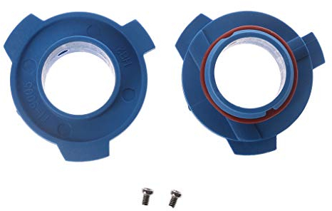 ZIRAN 2-teiliger LED-Scheinwerferlampen-Adapter-Sockelhalter 880 / HB4 / HB3 / H11 / H7 / H4 / H3 / H1 für Auto-Halogenscheinwerfer