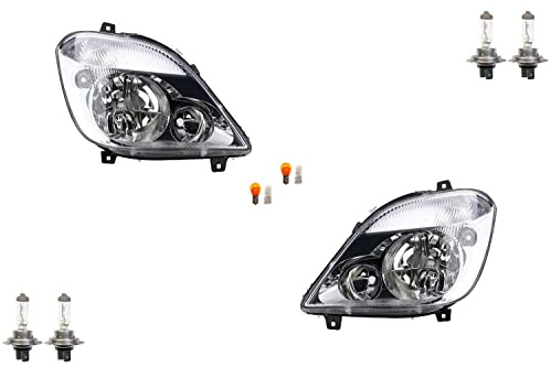 Johns, Scheinwerfer Set Hauptscheinwerfer passend für Mercedes Sprinter 906 zu Leu. L R