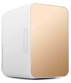 DieffematicBX Nevera Pequeña 8L Auto Mini Refrigerator Mini Fridges Freezer Cooler Heater Keep Warm Fresh for Car Home (Color : A)