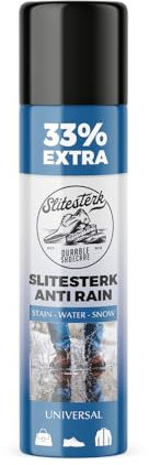 Slitesterk Anti Rain | Protección impermeable - Spray impermeabilizante para calzado y ropa - 400 ml