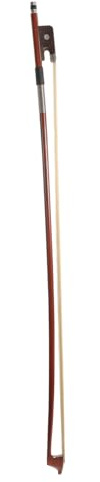 Professioneller Violoncellobogen 4/4 aus Brasilienholz | Rosshaarbespannung, Braune Ausführung, Ausgewogene Balance, für Anfänger und Schüler