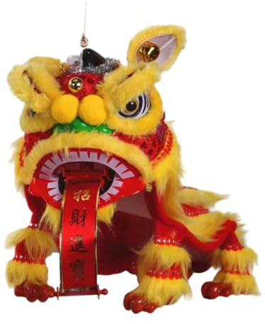 KiBcsLic Chinesische Marionette Spielzeug Handarbeit Tragbare Kreative Handwerk Festival Party