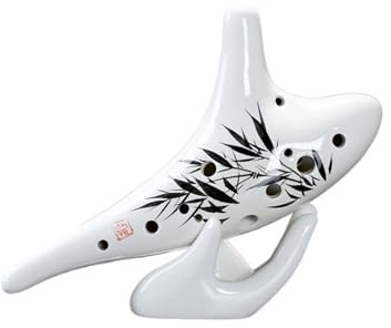 12 Loch Okarina SF Tonart Anfängerinstrument Keramik-Okarina(2)