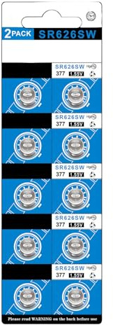 FROMCEO AG4 LR626 Piles Bouton Alimentation pour Calculatrice et Outil de Santé AG4 / LR626 / SR626 / 377 / 377A