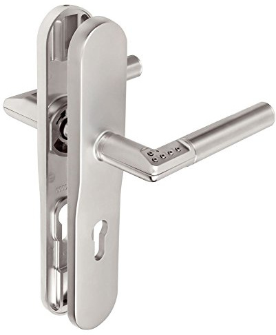 Poignée électronique avec clavier numérique code handle de plaque longue avec trou, MCHDL885CM